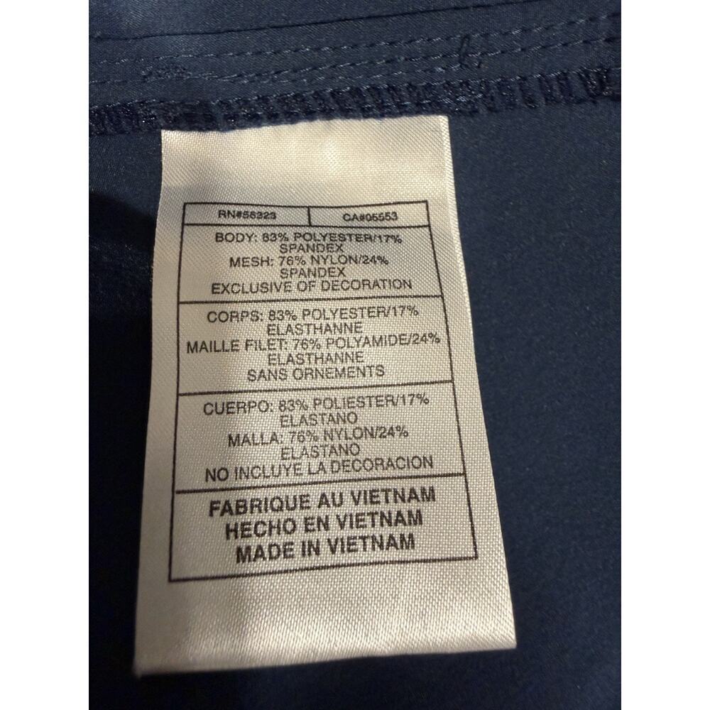 Nike Men’s Full-Zip Performance Jacket – Size Large – Blue/Gray Trim - Picture 6 of 11